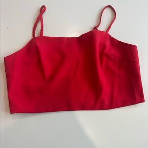 Le Lis Bold Red Camisole Top